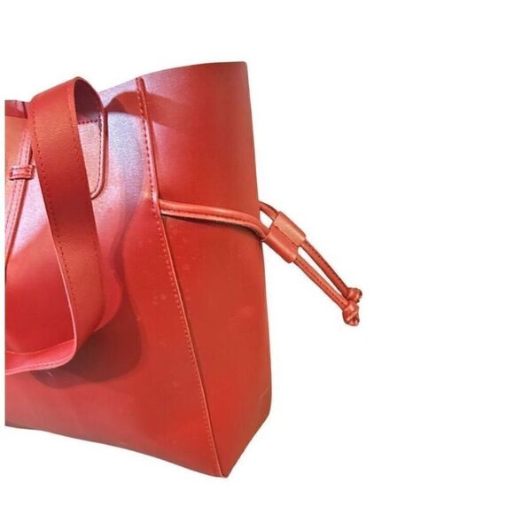 Large Red Tote - Picture 3 of 5